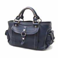  CELINE CUS0/37 Leather Bag Blue 