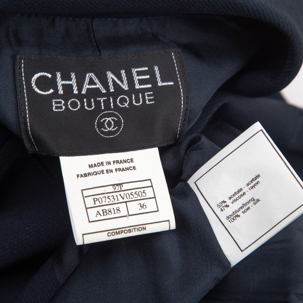 Chanel #38 Cc Long Sleeve Tops Shirt Pink Silk Vintage