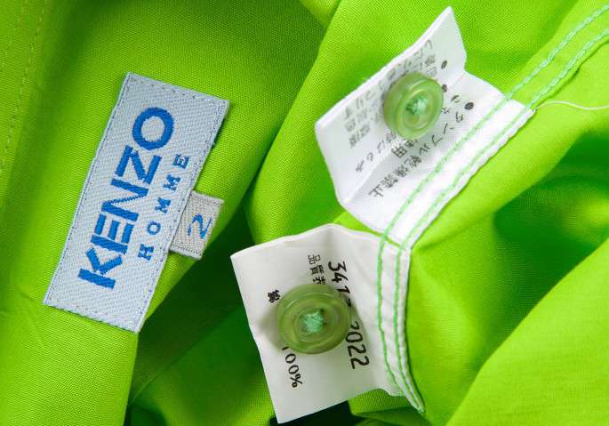 kenzo polo dress ケンゾー　トラ　シャツ　ワンピース　Lサイズ