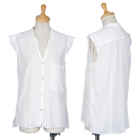  HELMUT HELMUT LANG Sleeveless Shirt White S