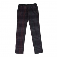  Y's Plaids Pants (Trousers) Black,Navy,Green,Red 2