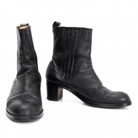  Jean-Paul GAULTIER Leather Boots Black About US 6