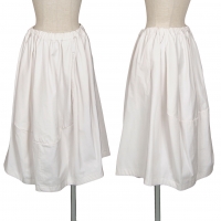  COMME des GARCONS Curve Switching Flare Skirt Cream XS