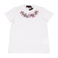  tricot COMME des GARCONS tricot Special Beads Design T Shirt White M