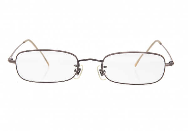 HAKUSAN MEGANE 白山眼鏡店 Metal frame Glasses Brown 48 19 151