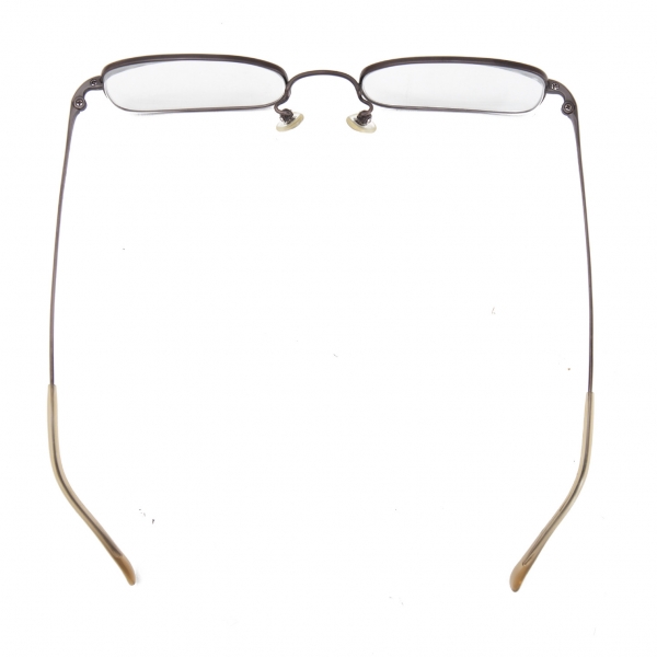 HAKUSAN MEGANE 白山眼鏡店 Metal frame Glasses Brown 48 19 151