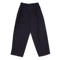  Yohji Yamamoto POUR HOMME Side Line Wool Gabardine Pants (Trousers) Navy S
