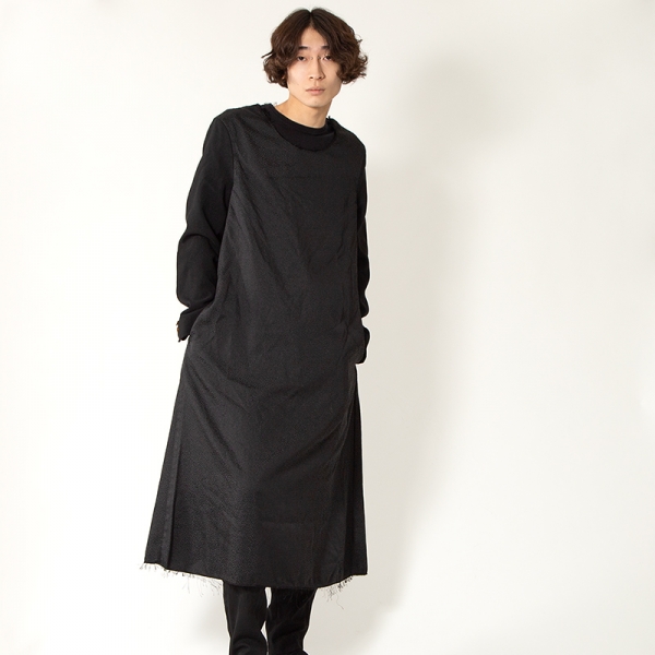 COMME des GARCONS HOMME PLUS Switching Long Sleeve Shirt Black M 