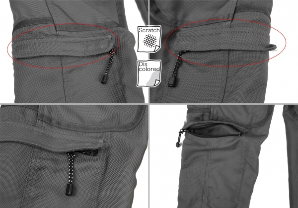 ISSEY MIYAKE MEN Zip Design Cargo Pants Trousers Grey 2   PLAYFUL