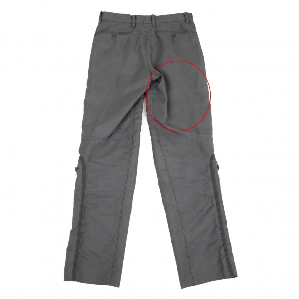 ISSEY MIYAKE MEN Zip Design Cargo Pants (Trousers) Grey 2 | PLAYFUL