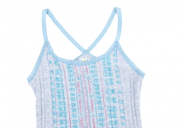 GRUNGE POPS HYSTERIC GLAMOUR Cotton Poly Camisole Sky blue FREE