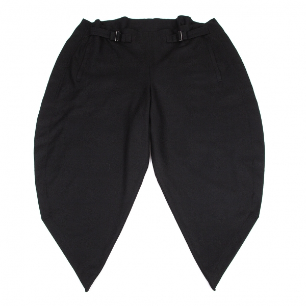 ISSEY MIYAKE 132 5. Side Belted Round Pants (Trousers) Black 3