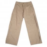  Y's for men Side Design Cotton Pants (Trousers) Beige 2