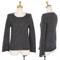  robe de chambre COMME des GARCONS Mohair Blended Knit Sweater (Jumper) Grey S-M