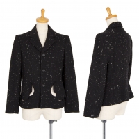  robe de chambre COMME des GARCONS Nep Tweed Jacket Charcoal M