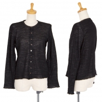  JUNYA WATANABE COMME des GARCONS Wool Acrylic Knit Cardigan Black S-M