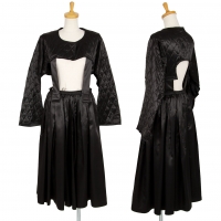  COMME des GARCONS Quilting Armcover Dress Black S