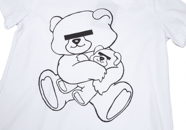 UNDERCOVER Bear Printed T-shirt White XS | PLAYFUL