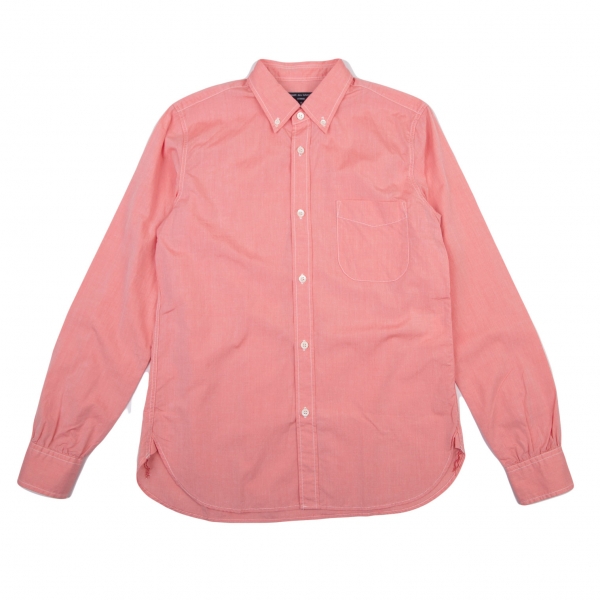 コムデギャルソン オムCOMME des GARCONS HOMME コットンボタンダウンシャツ ピンクS