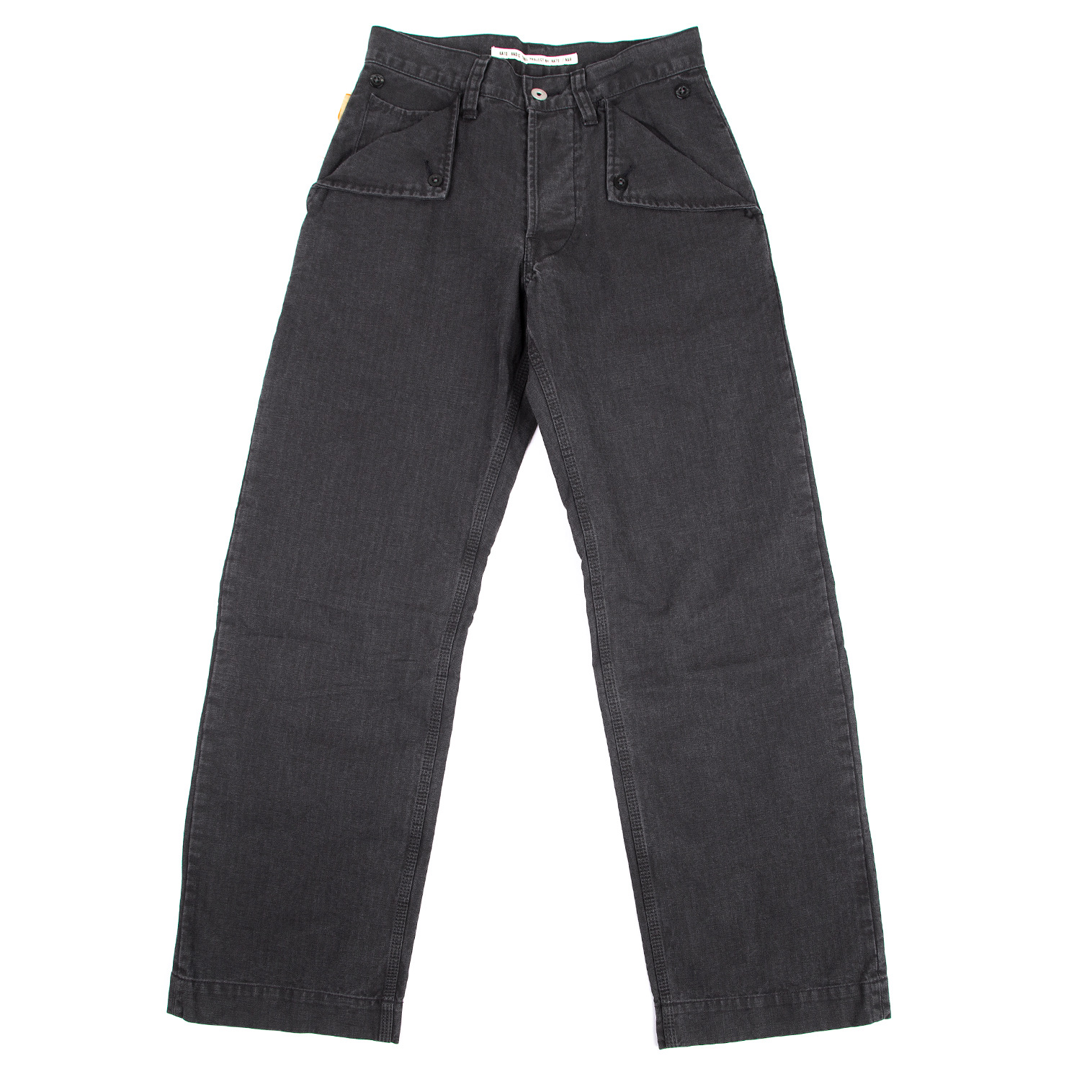 KATO'AAA Cotton Pants (Trousers) Charcoal XS | PLAYFUL