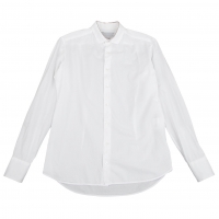  Kolor Overlock Collar Long Sleeve Shirt White 1