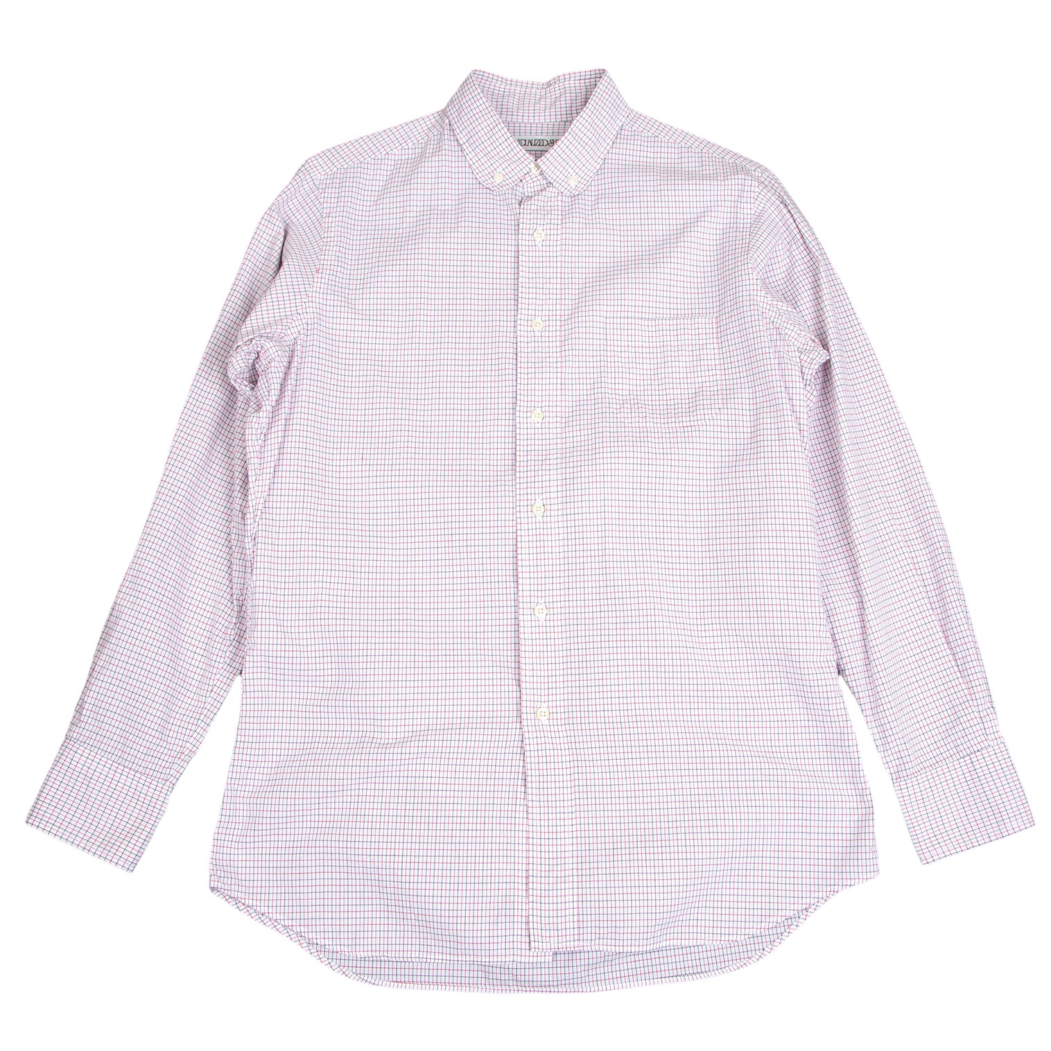 ★美品 individualized shirts ボタンダウン チェックシャツ