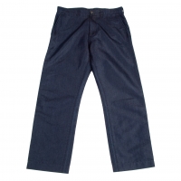  COMME des GARCONS HOMME Cotton Poly Shiny Pants (Trousers) Navy M