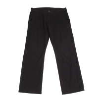  COMME des GARCONS HOMME Wool Nylon Back Zip Pants (Trousers) Black L