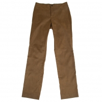  ISSEY MIYAKE HaaT Faux Suede Tapered Pants (Trousers) Brown 3