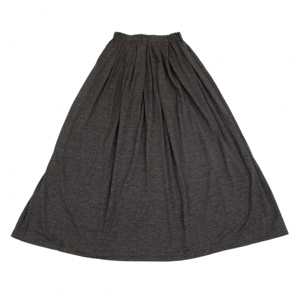 JUNYA WATANABE COMME des GARCONS Poly Wool Skirt Grey S-M | PLAYFUL
