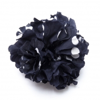  tricot COMME des GARCONS Polkadot Flower Corsage Navy,White 