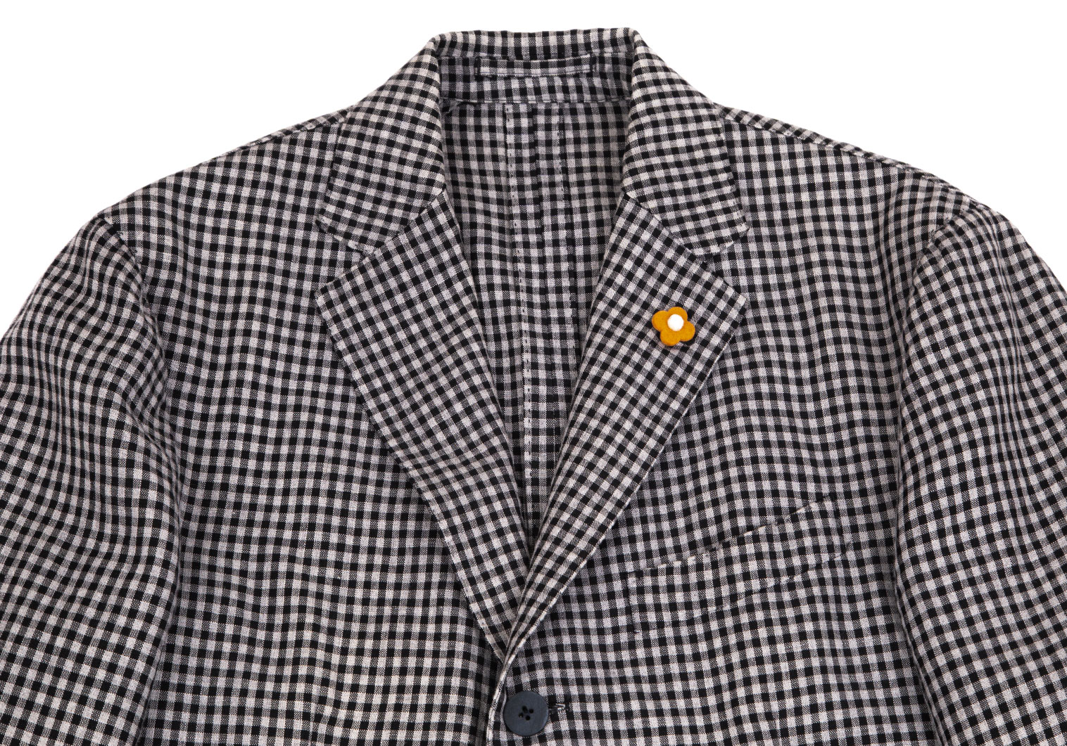 Lardini 麻 白 セットアップ - スーツジャケット