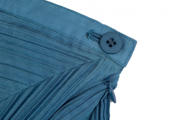ISSEY MIYAKE WHITELABEL Zigzag Pleats Skirt Sky blue 2 | PLAYFUL