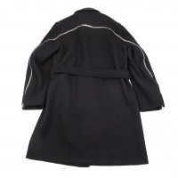  Yohji Yamamoto POUR HOMME 6.1 THE MEN Replica Zip Coat Black 3