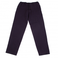  Yohji Yamamoto POUR HOMME Fulling Wool Pants (Trousers) Navy 2