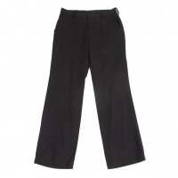  Yohji Yamamoto FEMME Shear Straight Pants (Trousers) Black 1
