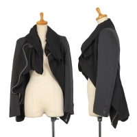  COMME des GARCONS Switching Zip Jacket Grey,Black M