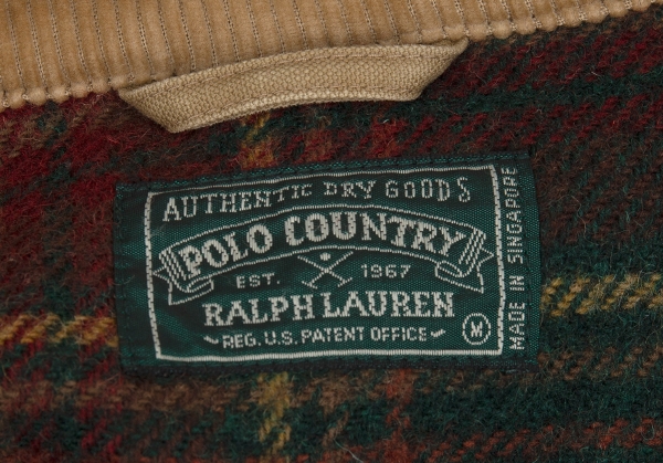 POLO COUNTRY RALPH LAUREN Canvas Hunting Jacket Beige M | PLAYFUL