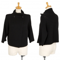  MaxMara Wool Knit Jacket Black S