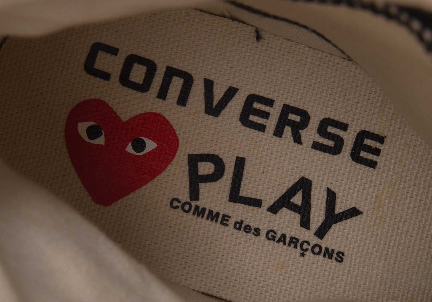 プレイ コムデギャルソン×コンバースPLAY COMME des GARCONS×CONVERSE 
