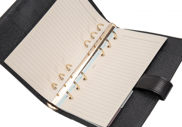 Louis Vuitton] Louis Vuitton Agenda MM R20042 Notebook cover Epireather  Noir Black SP1005 Stamp Unisex Notebook Cover A-rank – KYOTO NISHIKINO