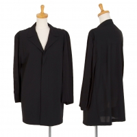  Y's Wool 4 Button Tailored Jacket Black S-M