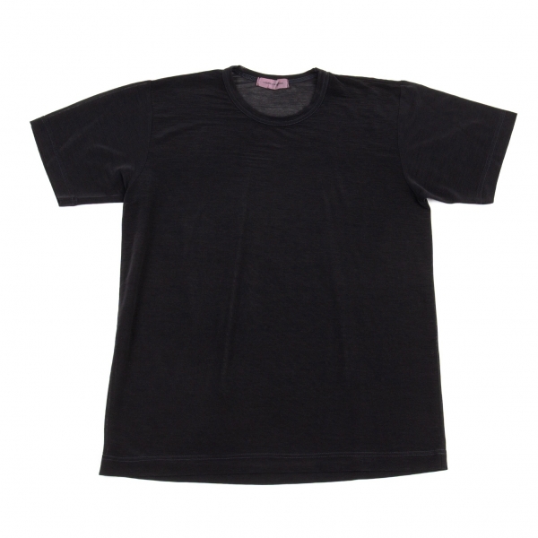  COMME des GARCONS Dyed See-through T Shirt Black S-M