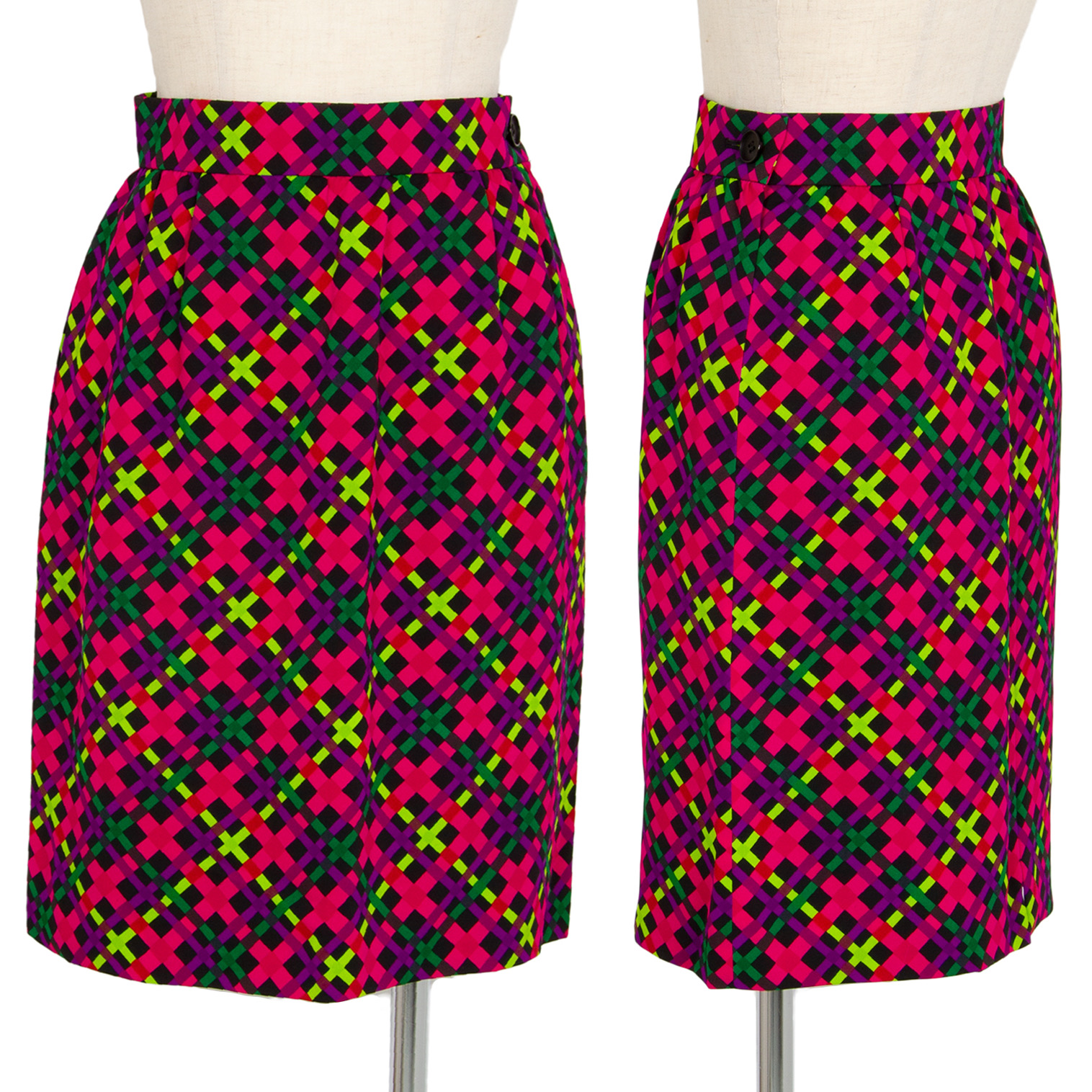 サイズYves Saint Laurent サンローラン 台形スカート - ひざ丈スカート
