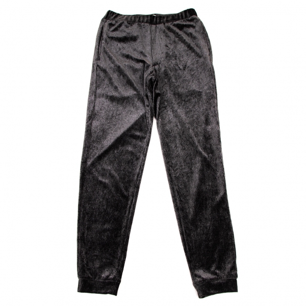  ISSEY MIYAKE MEN Velor Rib Pants (Trousers) Charcoal L