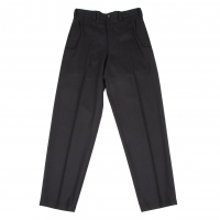  Yohji Yamamoto POUR HOMME Wool Melton Flap Pocket Pants (Trousers) Black S