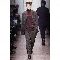  Yohji Yamamoto POUR HOMME Shirring Tweed Jacket & Pants Brown 3