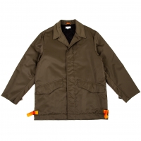 Paul Smith JEANS Cotton Military Shirt Jacket (Jumper) Khaki-green