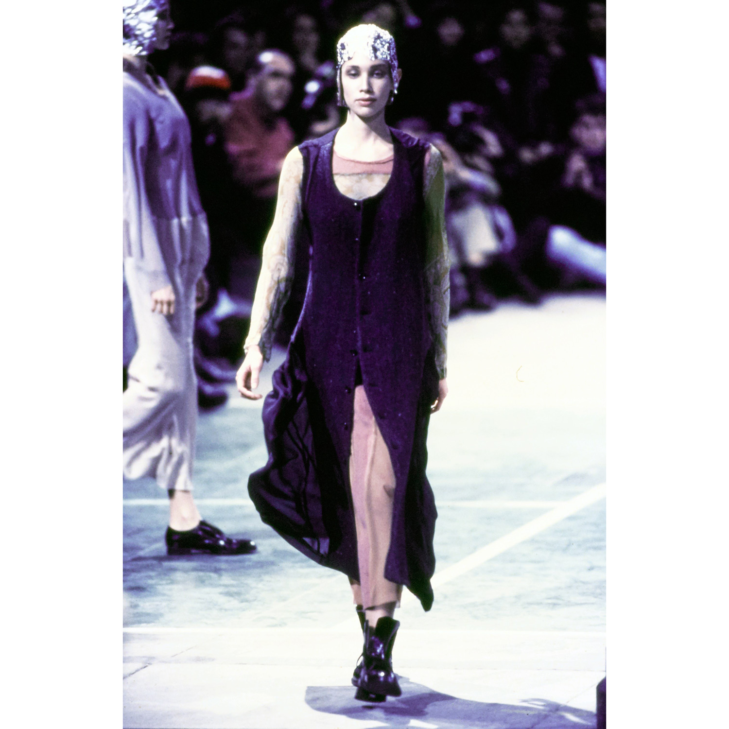 美品 1995年製 90s トリココムデギャルソン ウール ラップ スカート