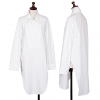  LIMI feu Cotton Long Sleeve Pullover Shirt White L